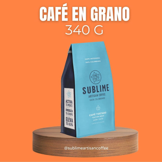 Café Artesanal SUBLIME grano tostado 340g